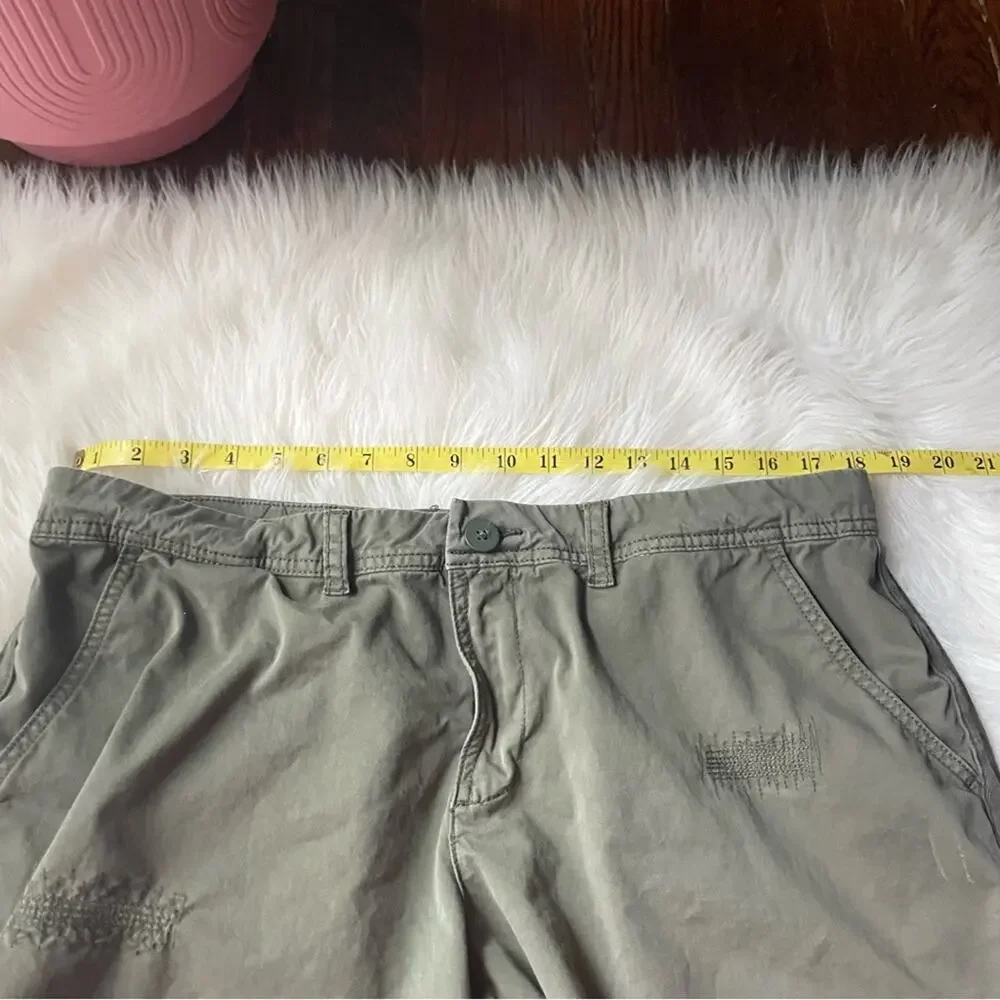 Cut Off Khaki Shorts